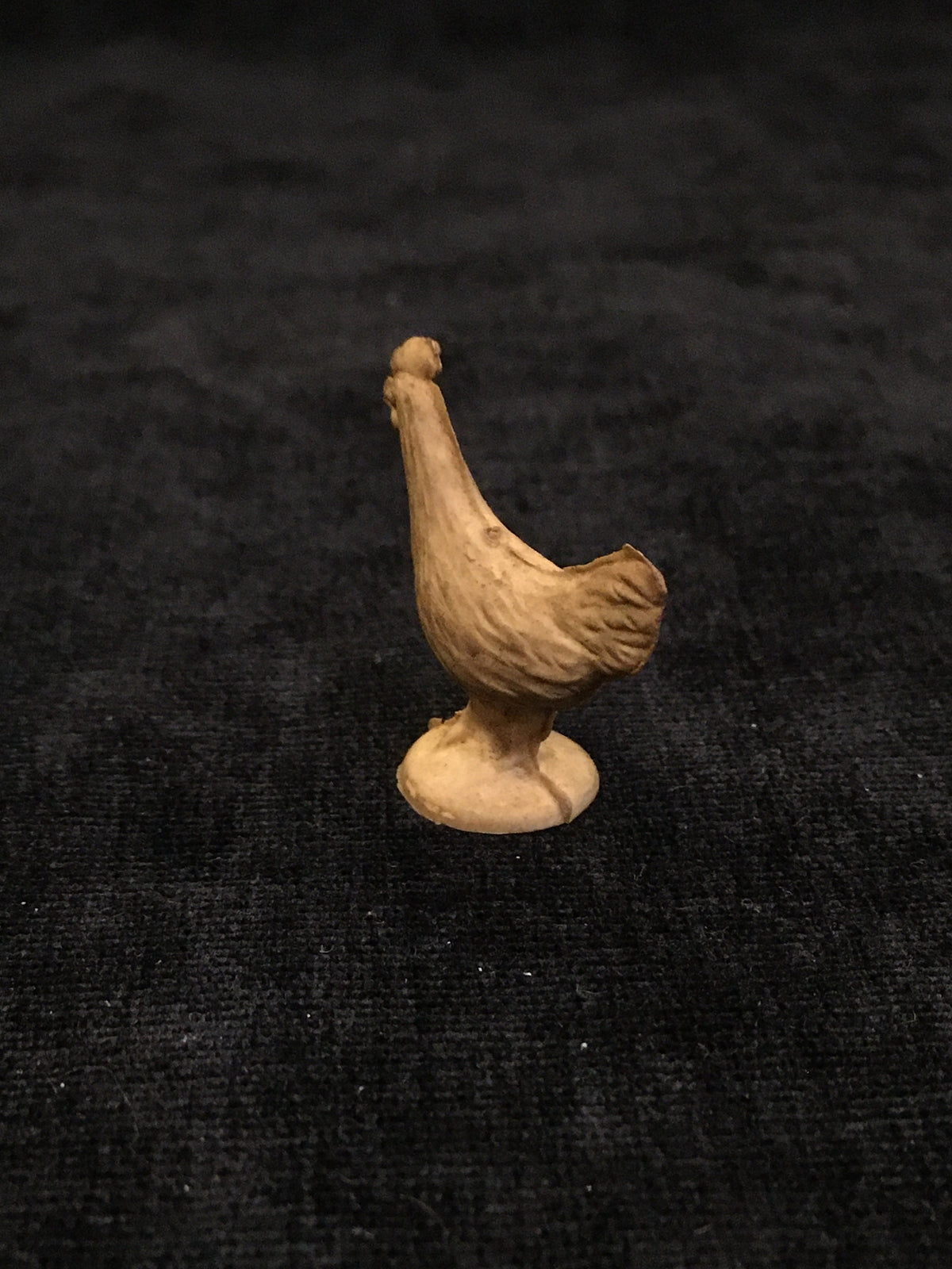 Auburn Chicken Hen Fowl Rubber Toy - from Farm Set