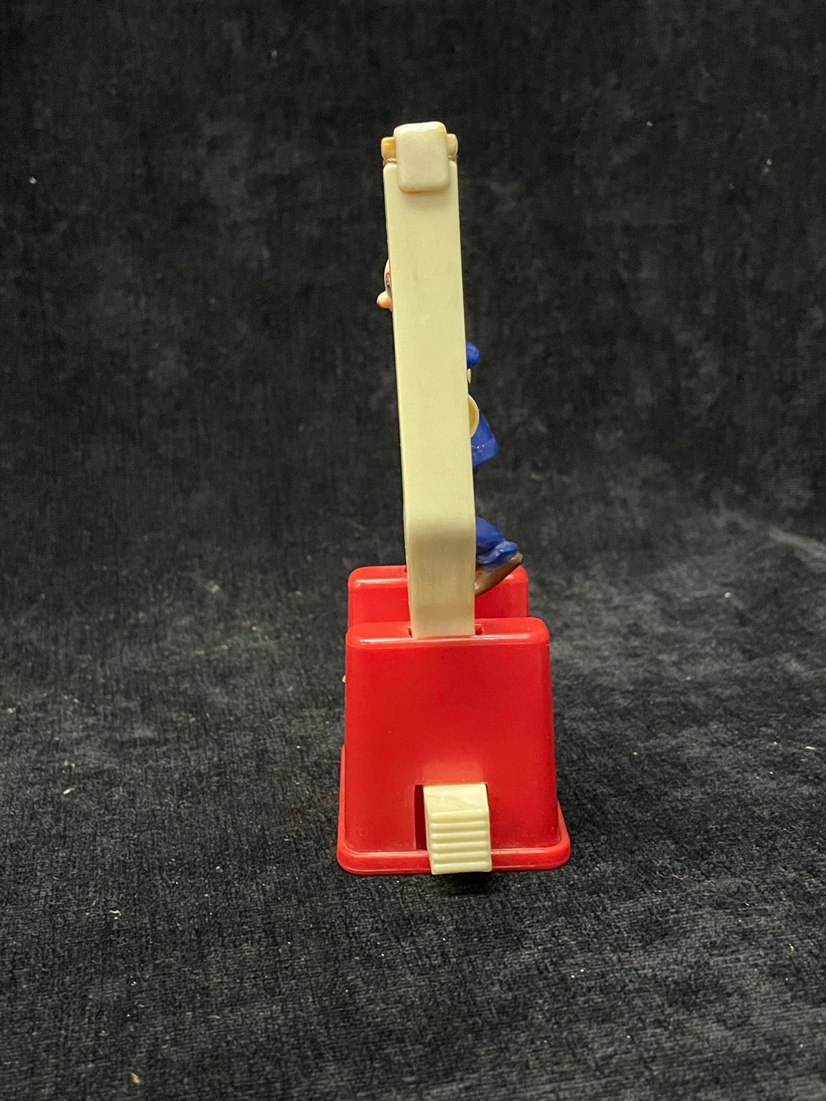 Tricky Trapeze Bozo Clown - Push Button Acrobat