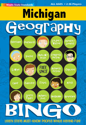 Michigan Geography Bingo