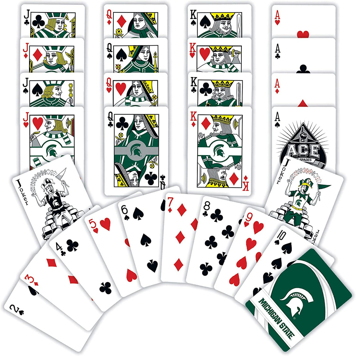 Michigan State Playing Cards