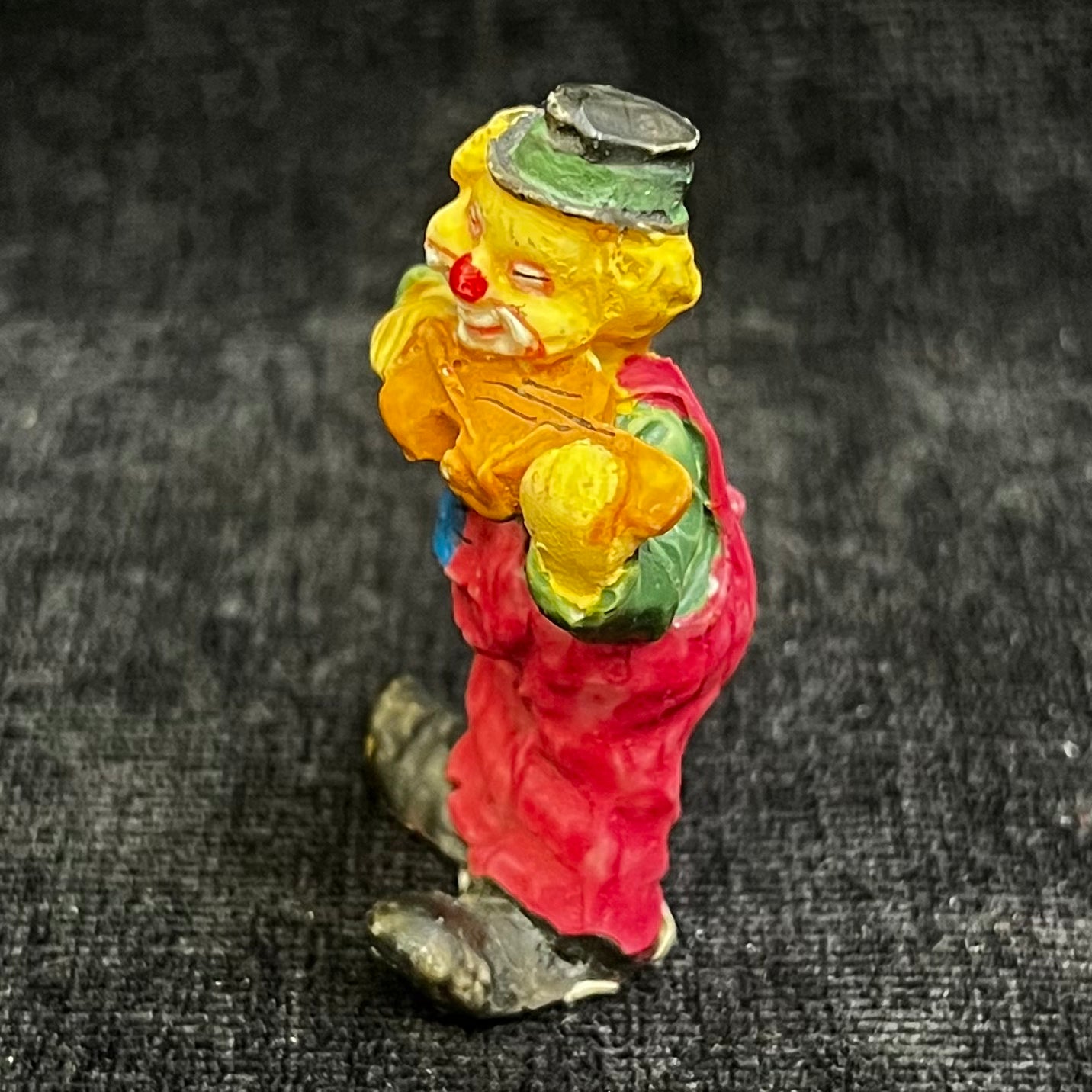 Miniature Hand-painted Band of Clowns - Sold as Set of Five