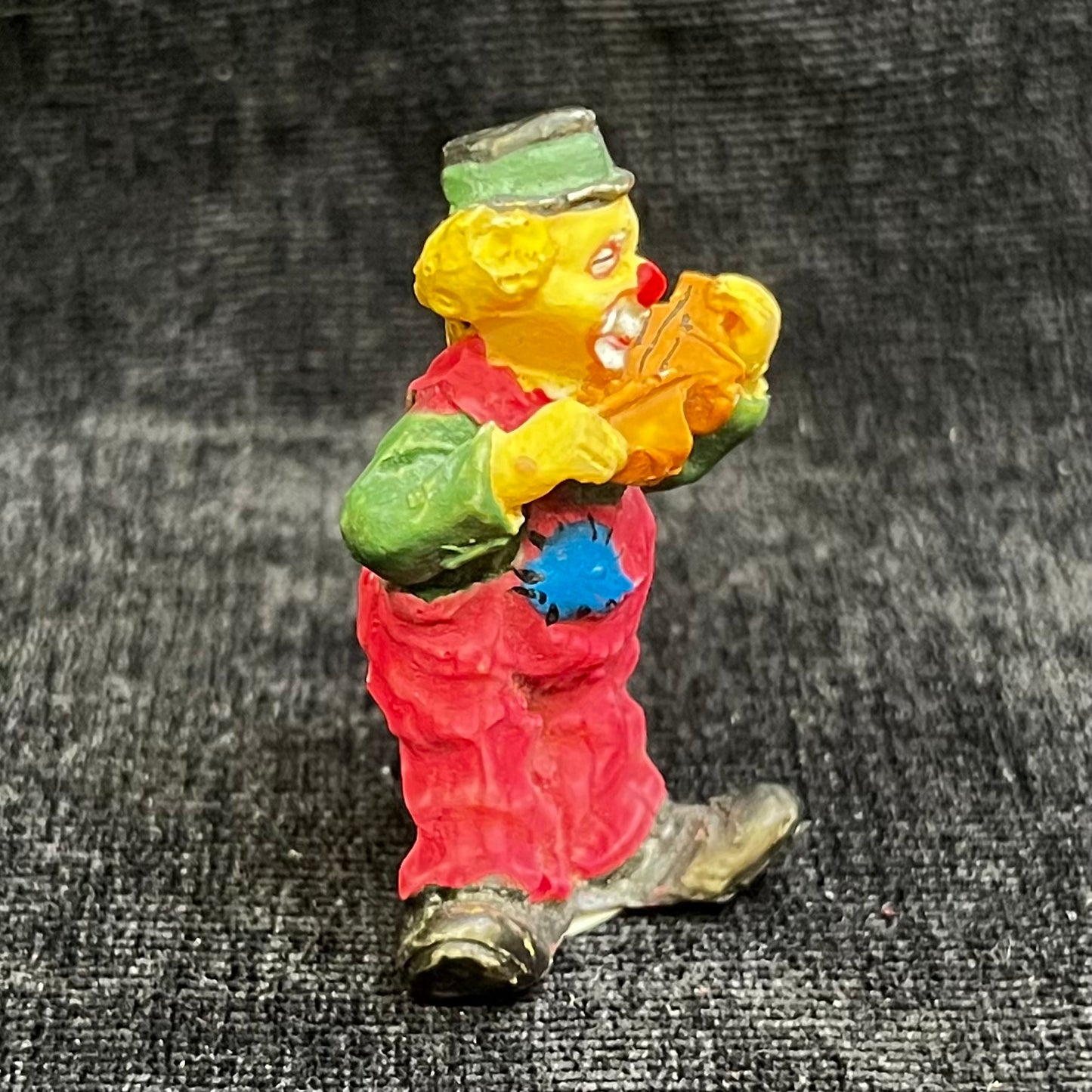 Miniature Hand-painted Band of Clowns - Sold as Set of Five