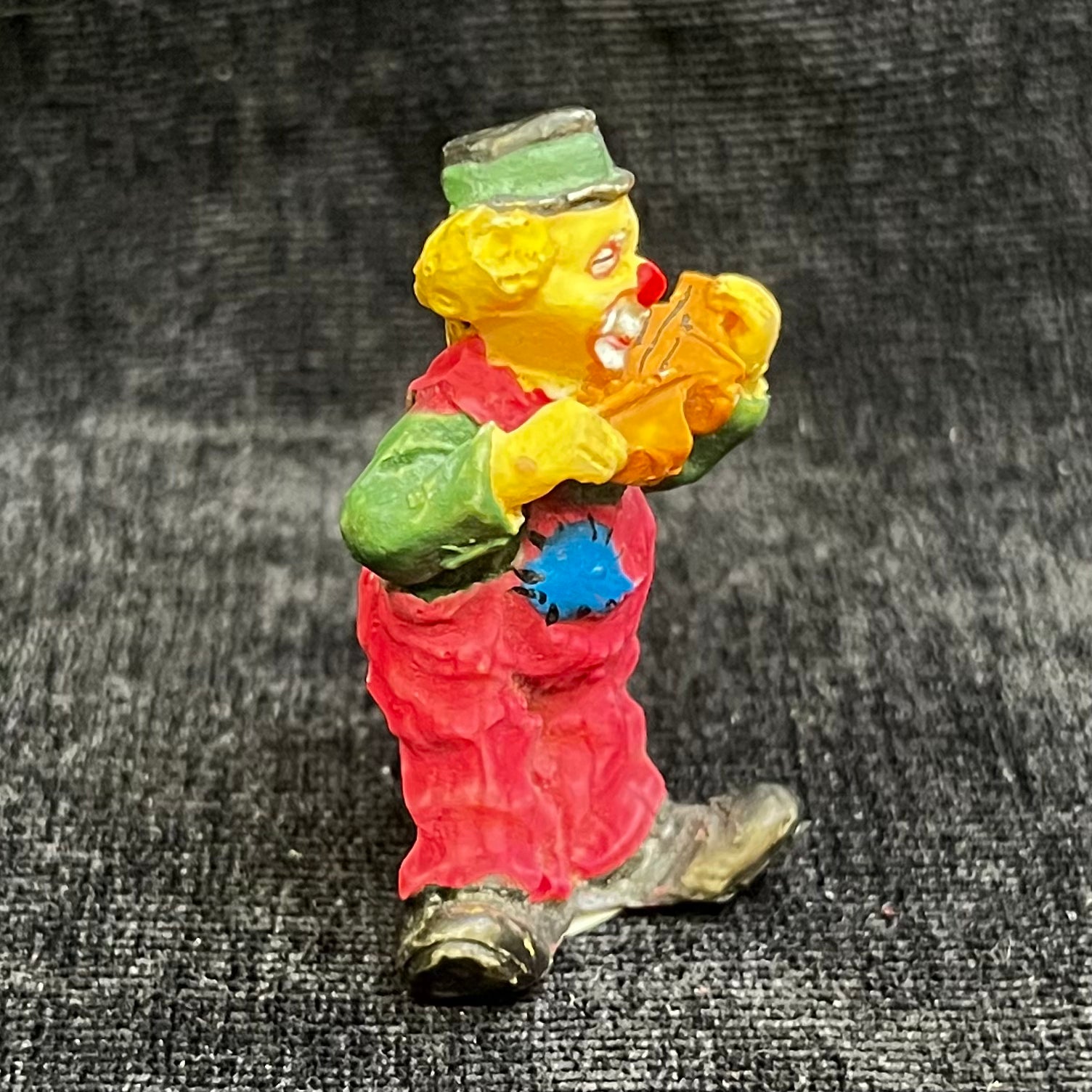 Miniature Hand-painted Band of Clowns - Sold as Set of Five