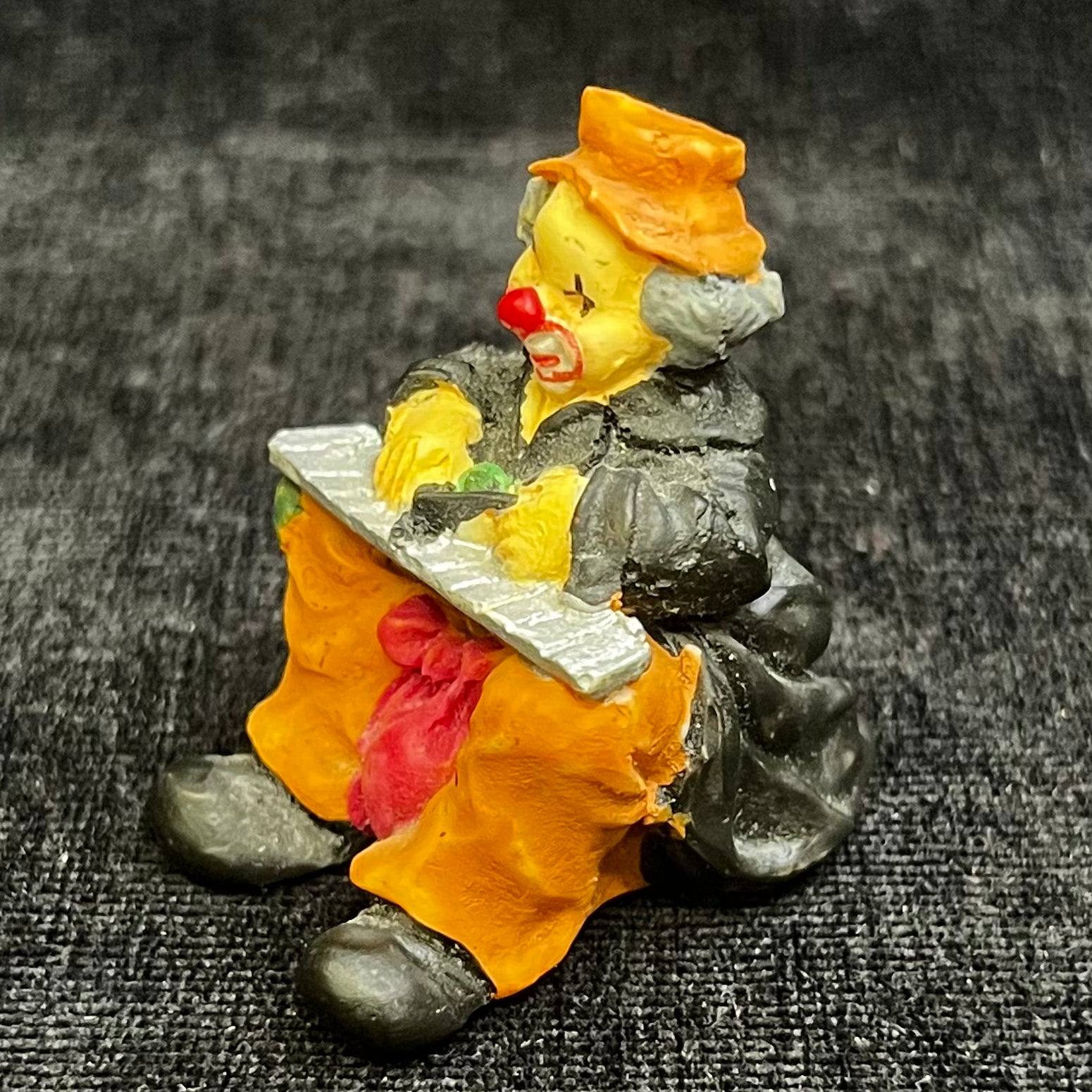 Miniature Hand-painted Band of Clowns - Sold as Set of Five