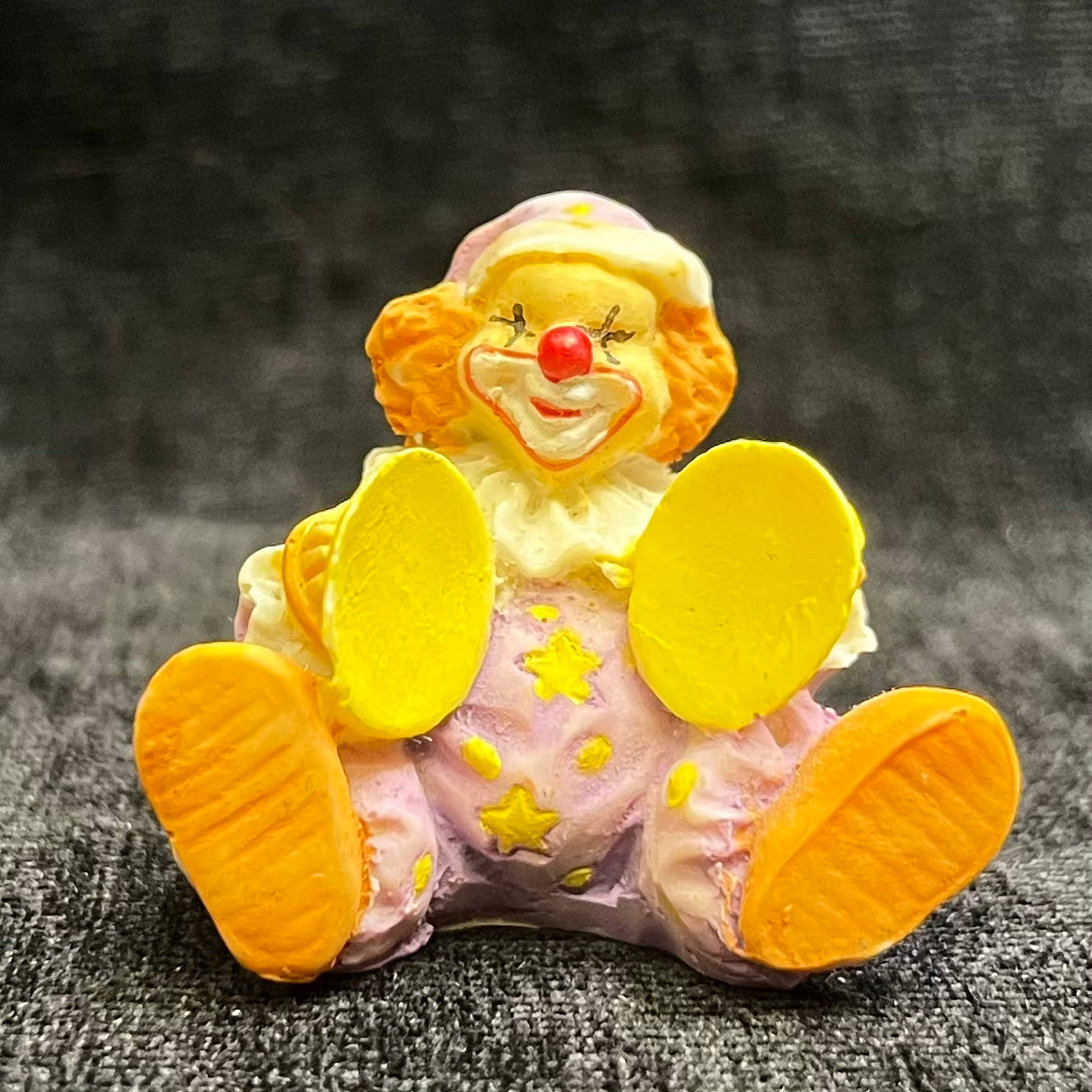 Miniature Hand-painted Band of Clowns - Sold as Set of Five
