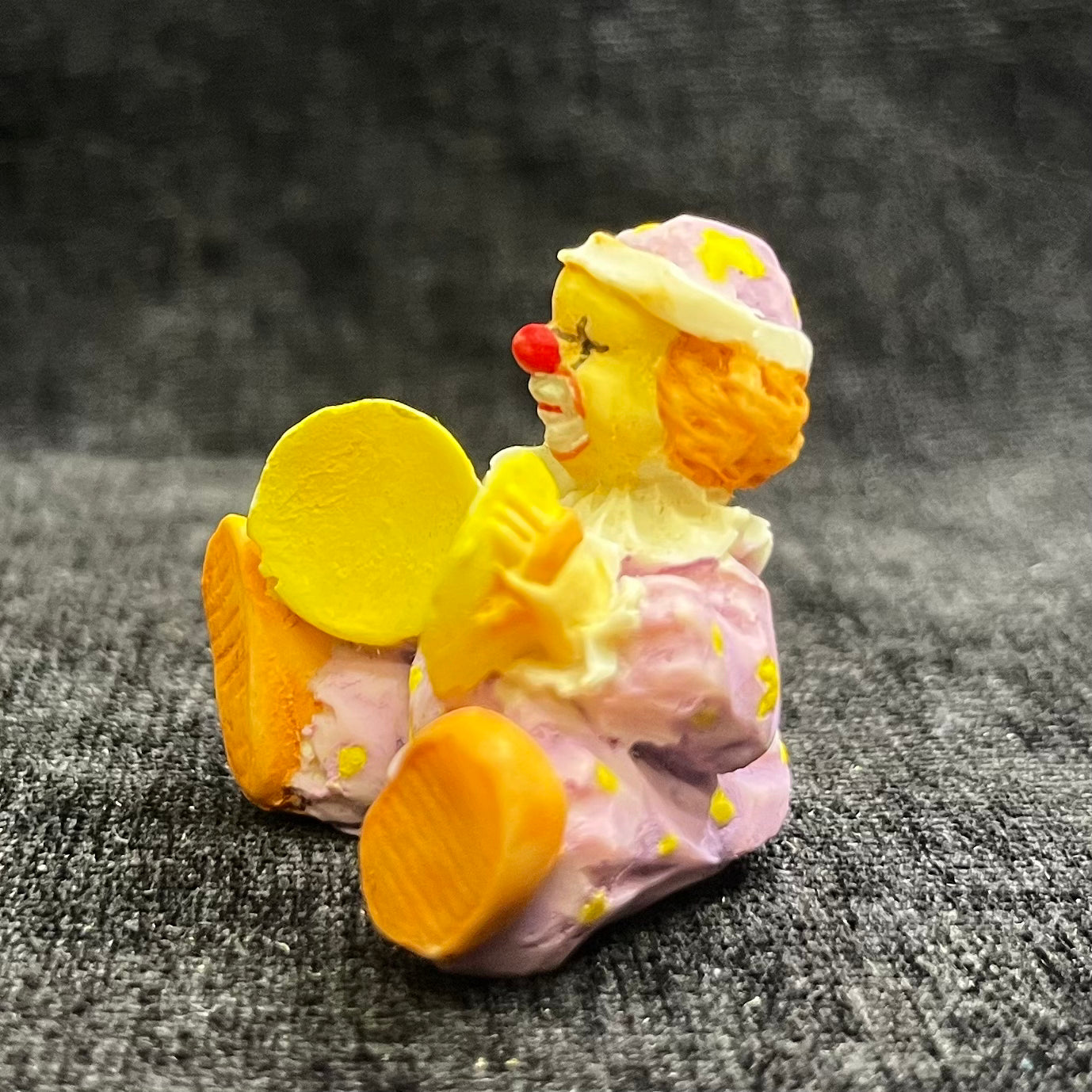 Miniature Hand-painted Band of Clowns - Sold as Set of Five