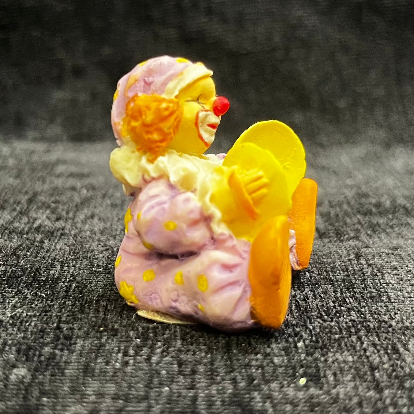 Miniature Hand-painted Band of Clowns - Sold as Set of Five
