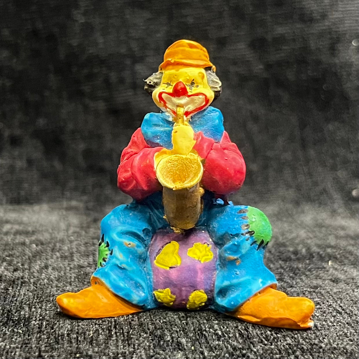Miniature Hand-painted Band of Clowns - Sold as Set of Five