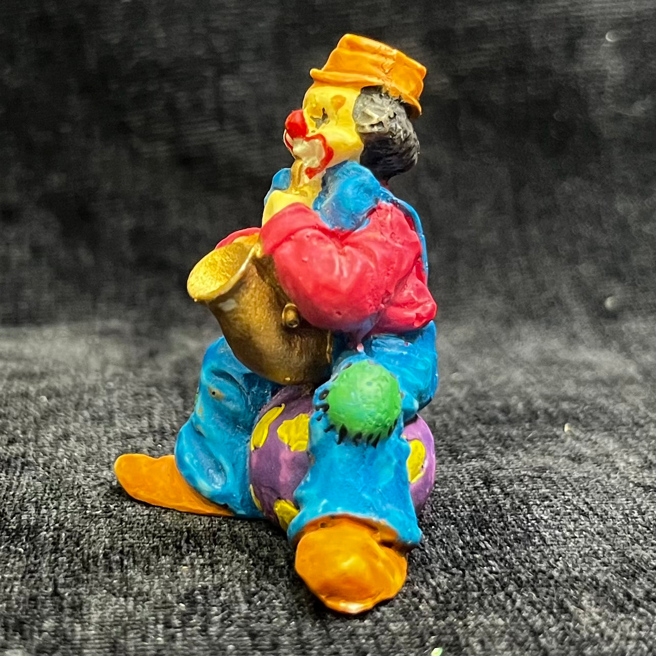 Miniature Hand-painted Band of Clowns - Sold as Set of Five