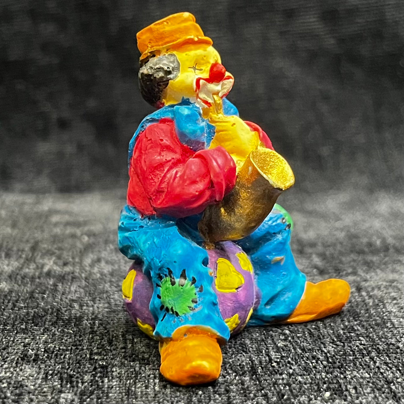 Miniature Hand-painted Band of Clowns - Sold as Set of Five