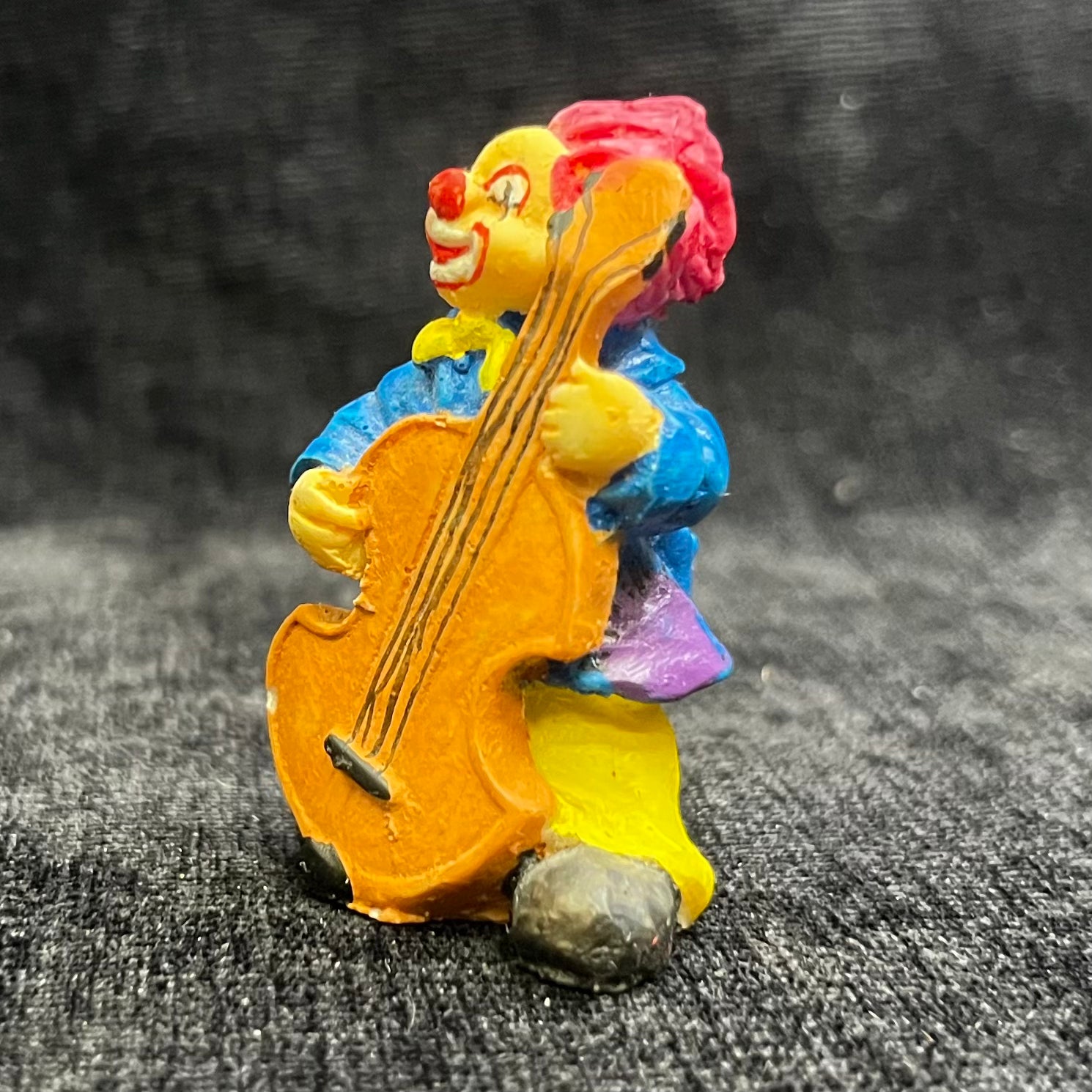 Miniature Hand-painted Band of Clowns - Sold as Set of Five