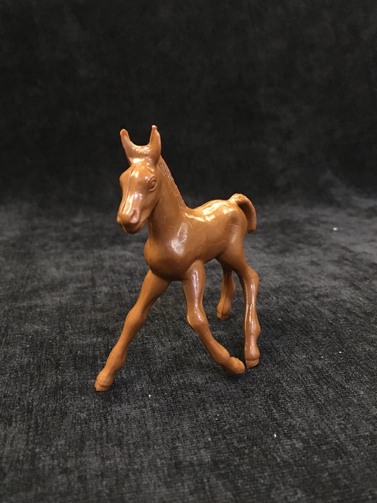 Bergen Berton Colt, Baby Horse Figure, Plastic 1950s