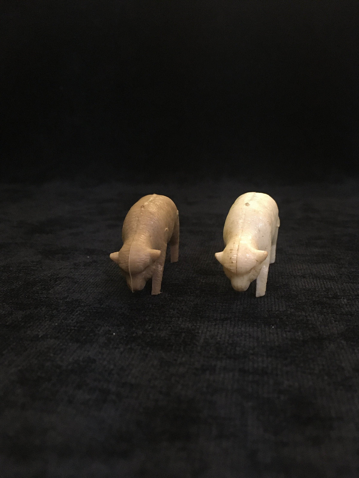 Bergen Toy & Novelty Co Lambs, Vintage