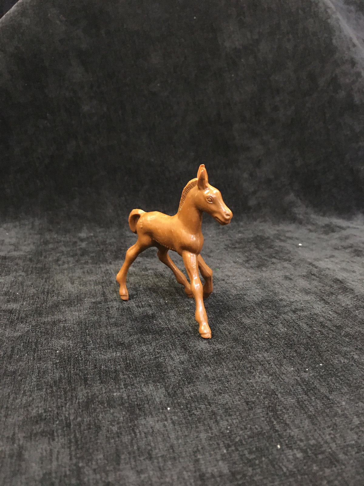 Bergen Berton Colt, Baby Horse Figure, Plastic 1950s