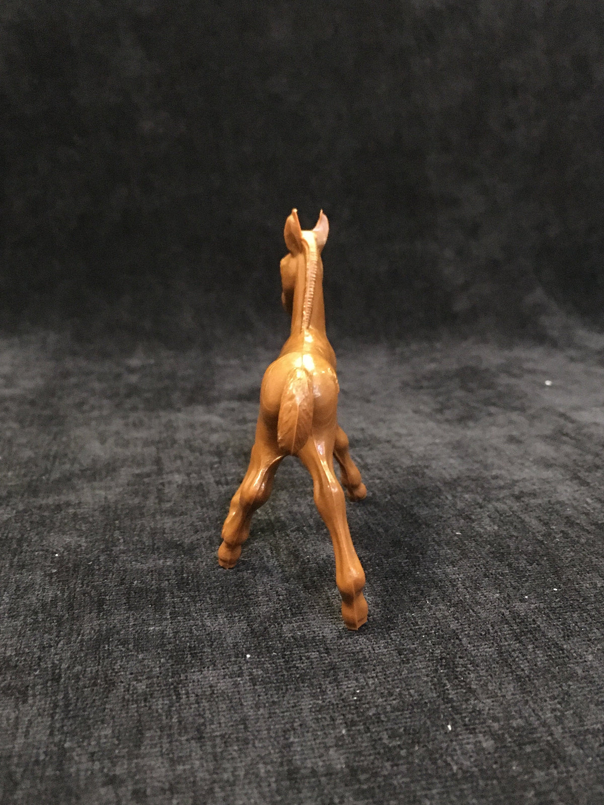Bergen Berton Toy Colt, Baby Horse Plastic 1950s