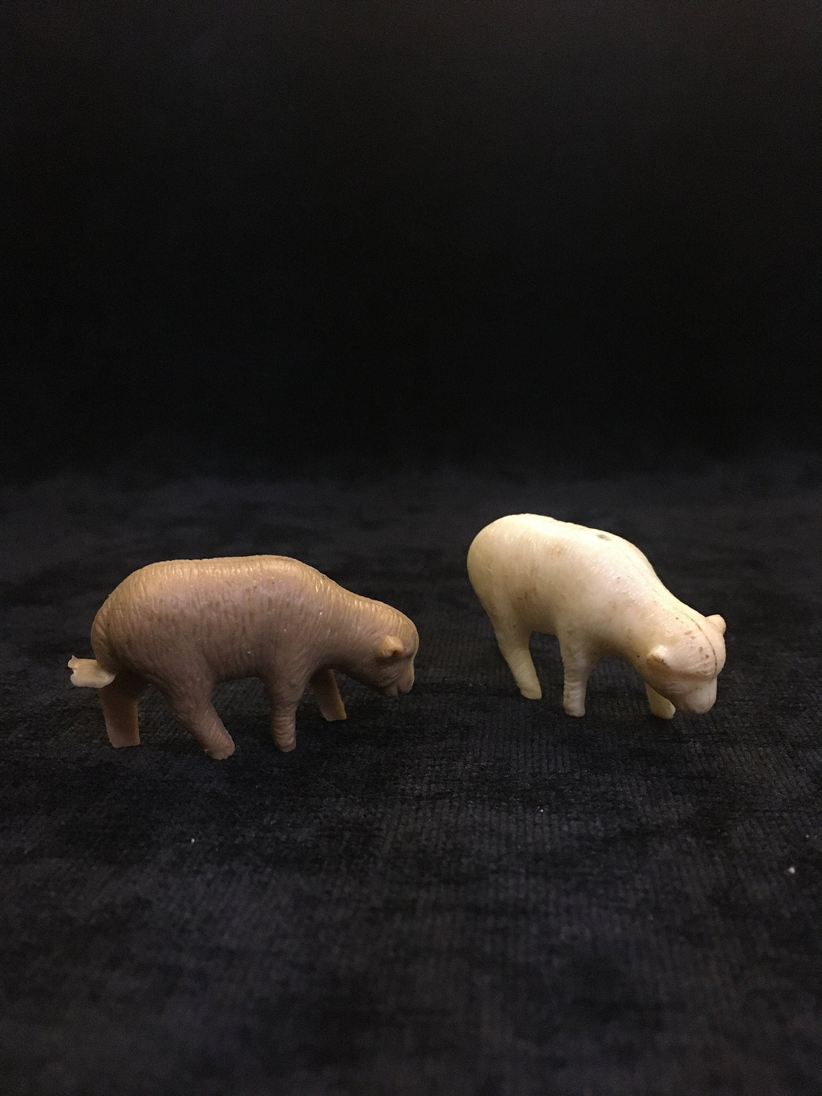 Bergen Toy & Novelty Co Lambs, Vintage