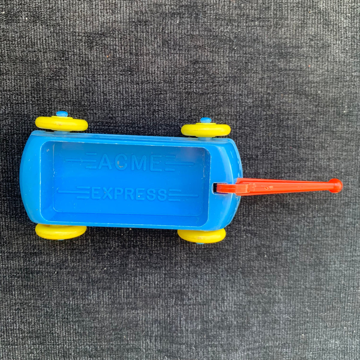 Acme Plastic Blue Wagon Toy - Dollhouse Toy