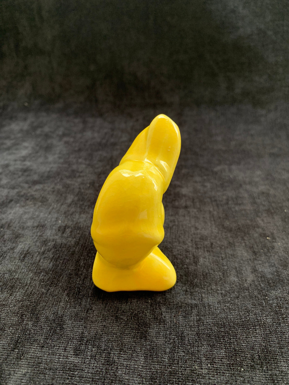 Elf Boy in Yellow Jumpsuit Doing a Handstand - Vintage