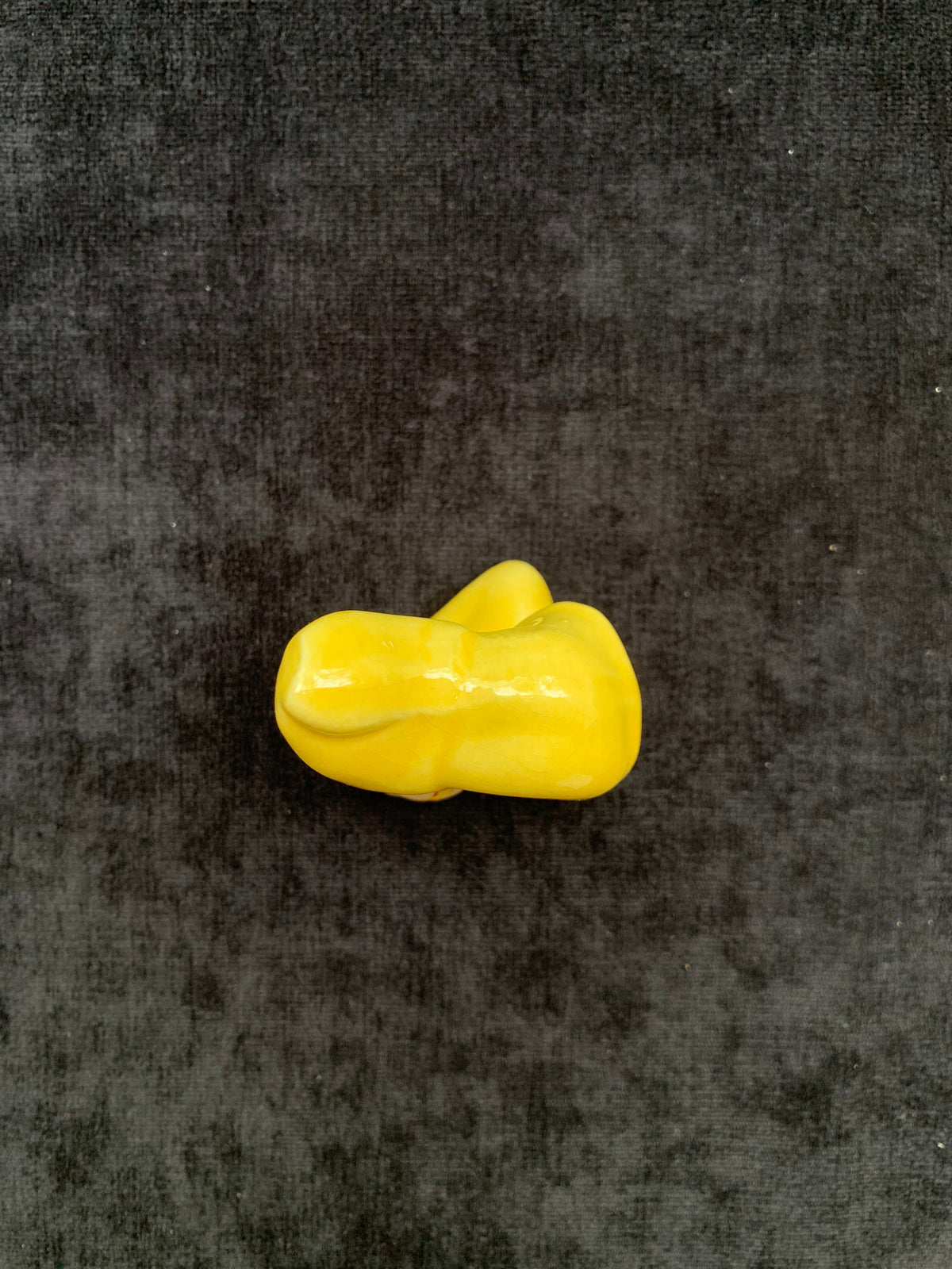 Elf Boy in Yellow Jumpsuit Doing a Handstand - Vintage