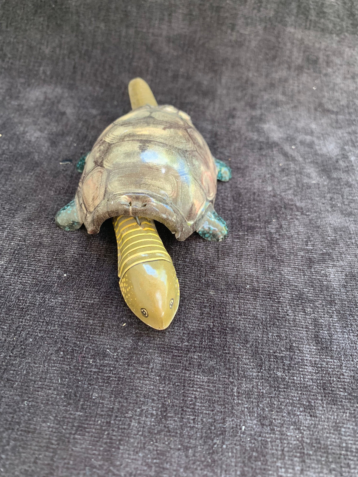 Tin Turtle Bobble Head and Tail 1960’s