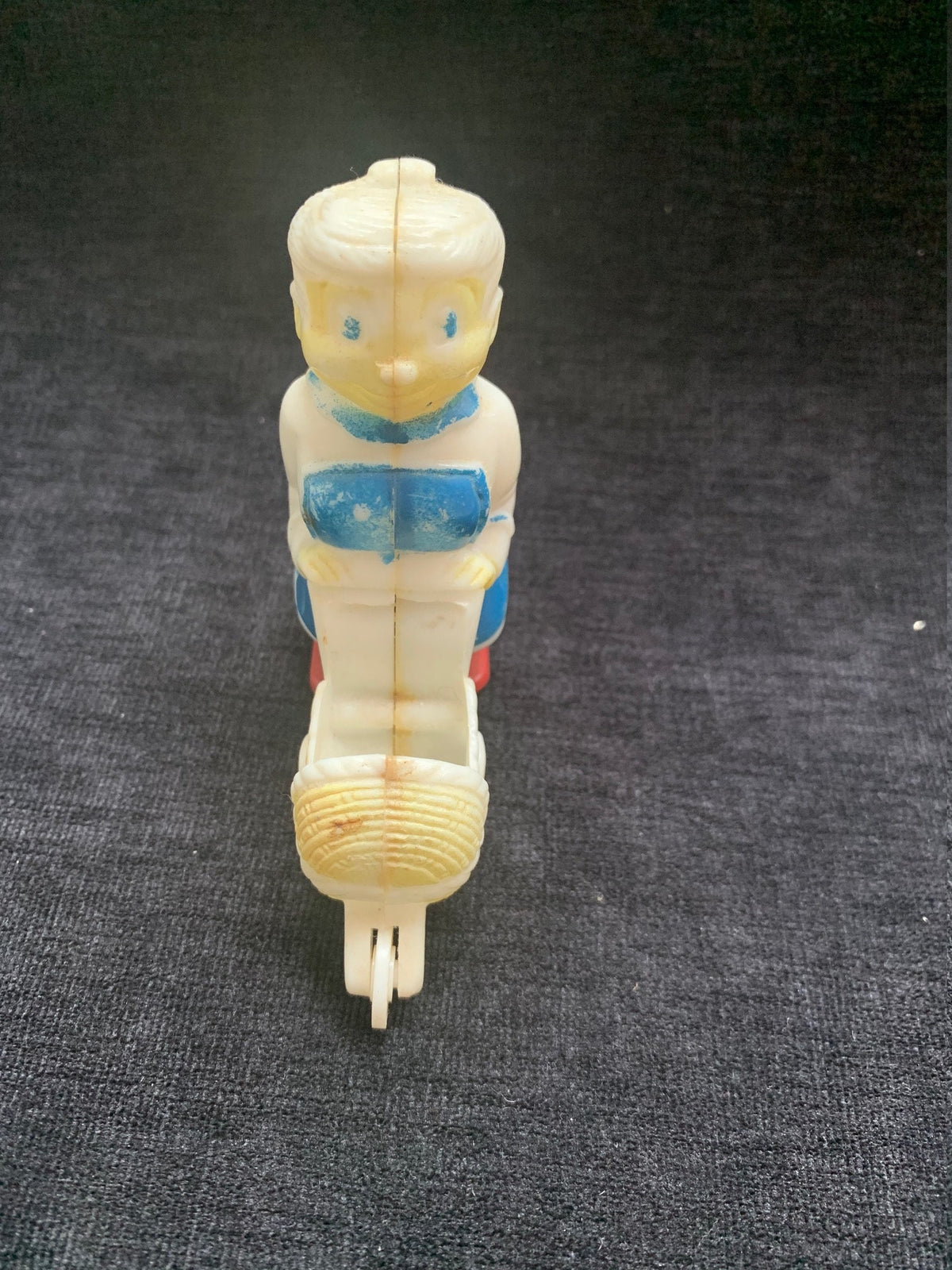 Grandma with Baby and Buggy Ramp Walker By Marx- 1960's