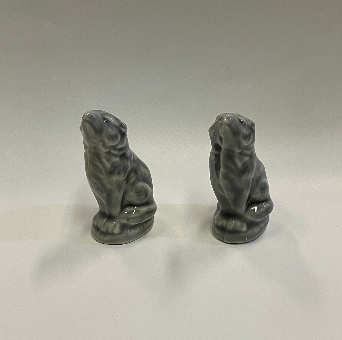 Wade Timberwolf, Red Rose Collectible, Endangered Animals Series,  Two Wolves, Sold as a Set