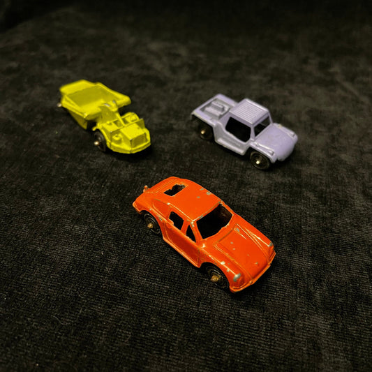 Tootsie Diecast Rare Cars - 3 Sold as Set