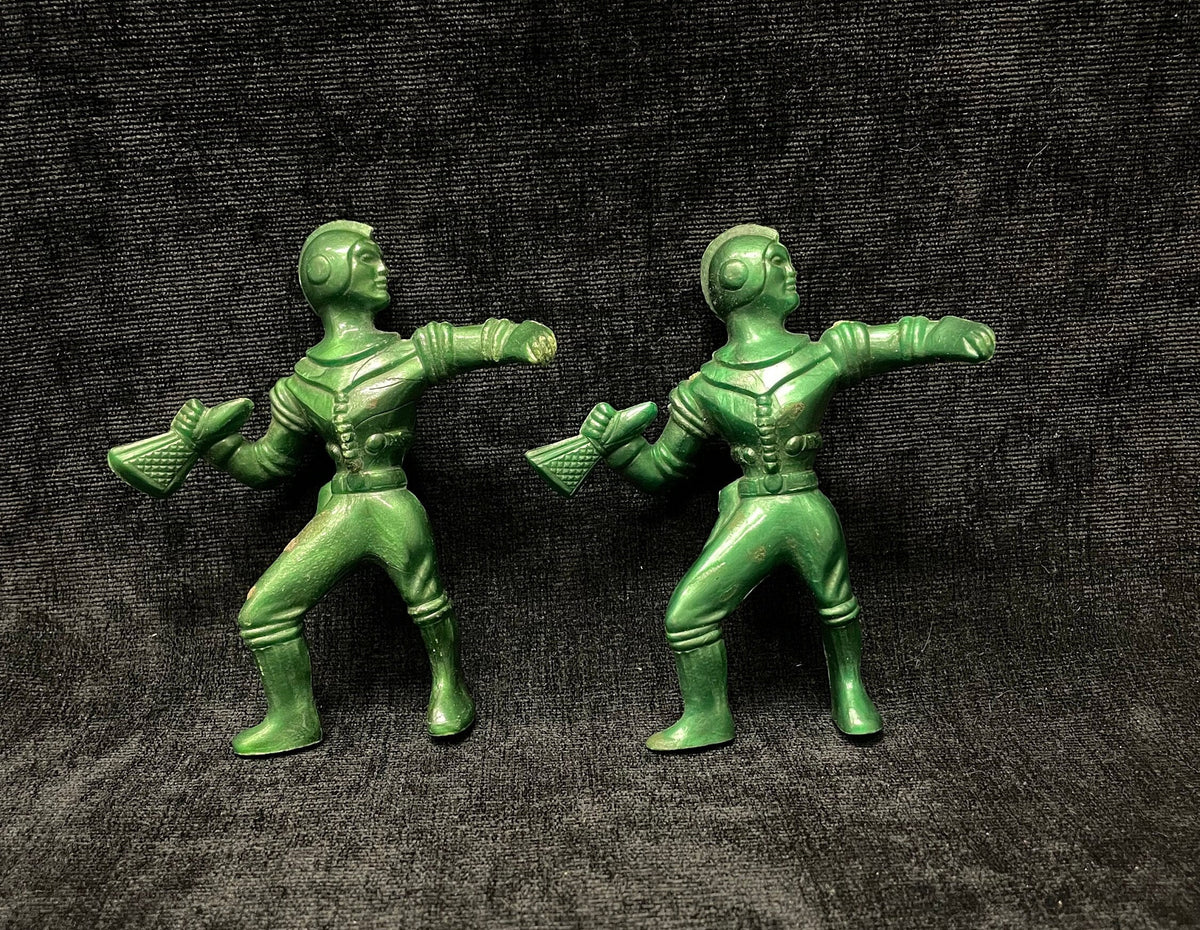 Ajax Archer Space Invaders Spacemen Green