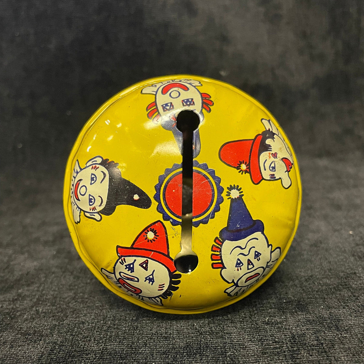 Kirchof Co. Life of the Party - Clown Tin Litho - Hand Rattle - Noisemaker