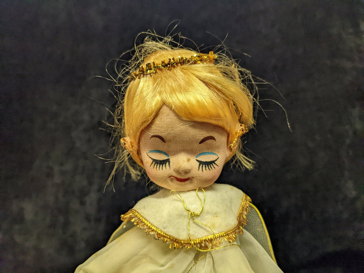 Mid Century MCM Musical Rotating Angel in Original Box, from Japan