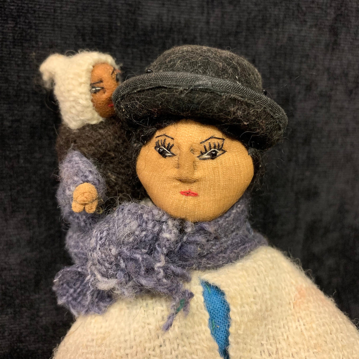 Handmade Cloth Peruvian Andean Doll - Original Peruvian Tourist Item