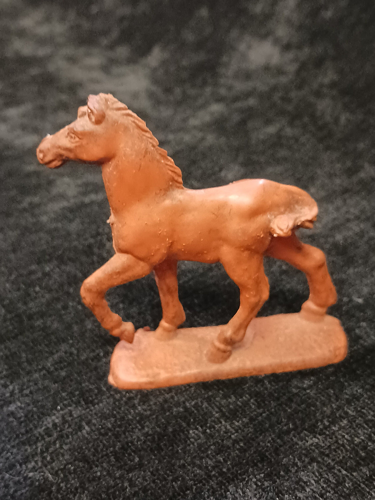 Auburn Rubber Colt - Vintage Toy Figure of Filly - Auburn Rubber Animals