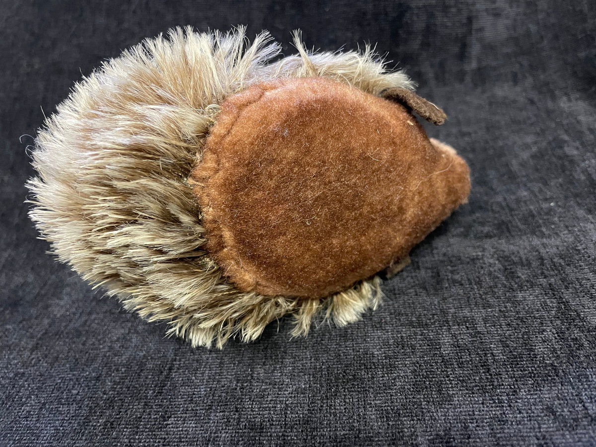 Steiff Joggi Hedgehog Mohair  -  1950s Hedgehog with Glass Eyes and Mohair