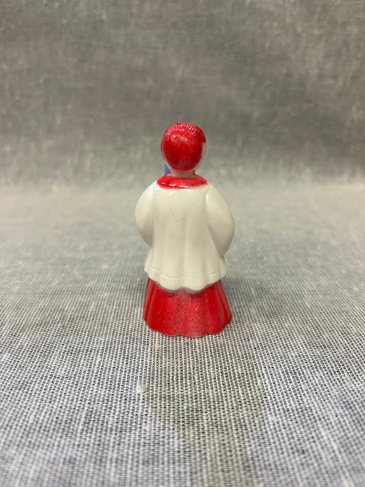 Bradford Choir Boy with Candle and Book- Retro Plastic Choir Boy in Red/White Smock - Christmas Light Covers -12 sold individually