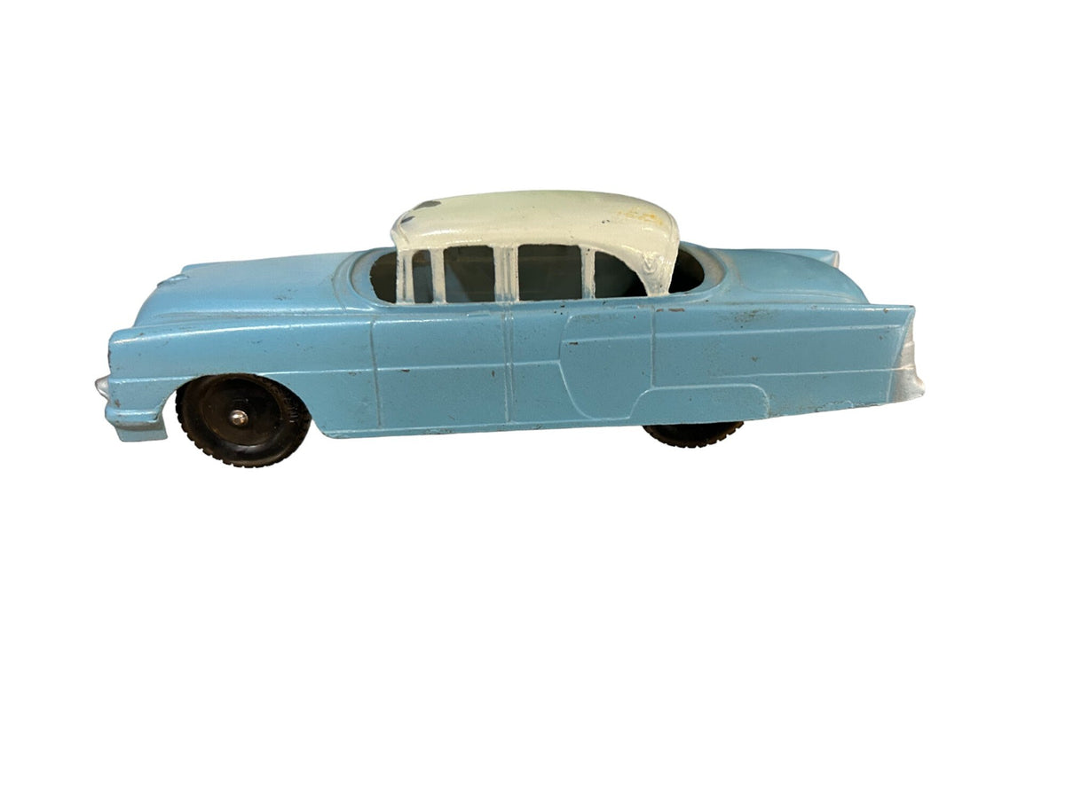 Tootsie Toy Cars-  A Green Chrysler Tootsie Car -  A Two Tone Blue and White Packard - 2 SOLD INDIVIDUALLY