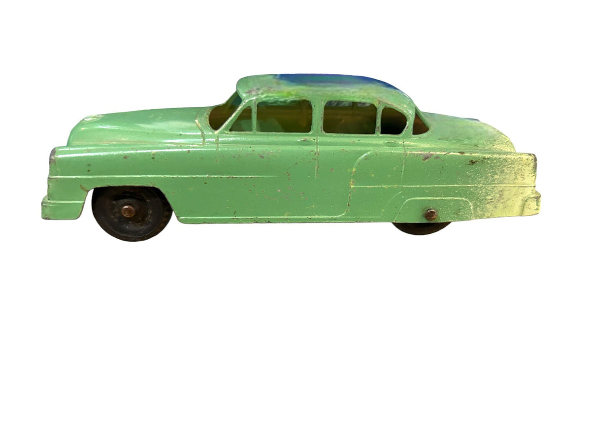 Tootsie Toy Cars-  A Green Chrysler Tootsie Car -  A Two Tone Blue and White Packard - 2 SOLD INDIVIDUALLY