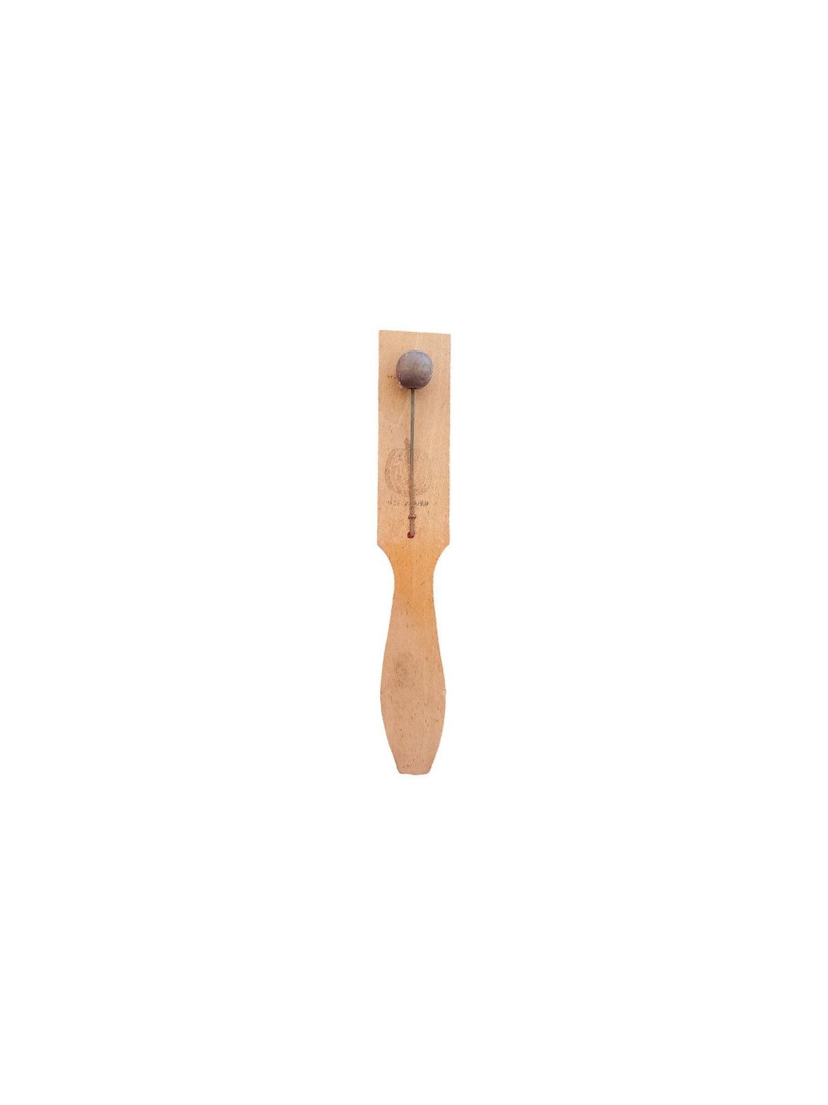 Halloween Wooden Clapper - Ball Noise Maker -1940s Made in Japan