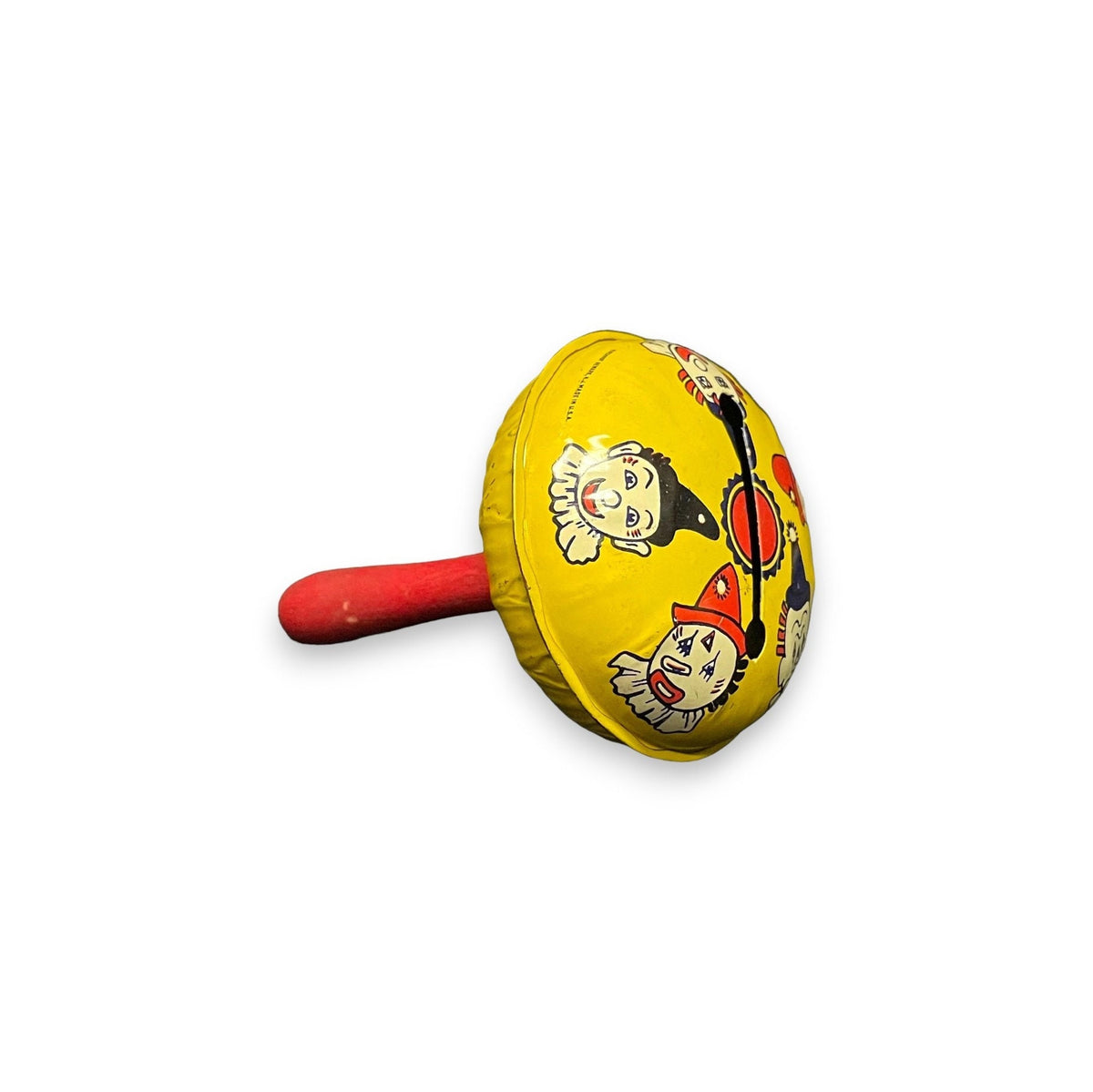 Kirchof Co. Life of the Party - Clown Tin Litho - Hand Rattle - Noisemaker