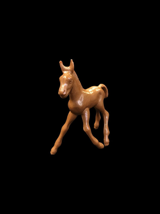 Bergen Berton Toy Colt, Baby Horse Plastic 1950s