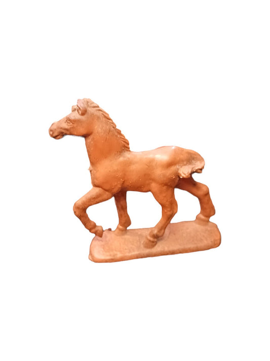 Auburn Rubber Colt - Vintage Toy Figure of Filly - Auburn Rubber Animals