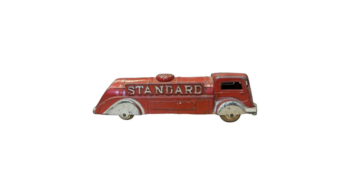 Tootsie Toy Standard Oil Gas Tanker Truck - Standard Oil Gas Tanker Truck By Tootsie Toy