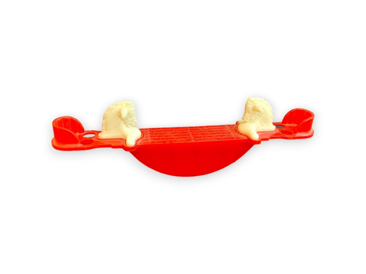 Acme Plastic Children's Play Horse Seesaw - Doll House Toy
