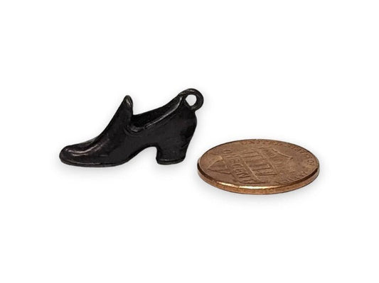 Hood Rubbers Tiny Pot Metal Shoes - Vintage 1800s Two Sold Separately