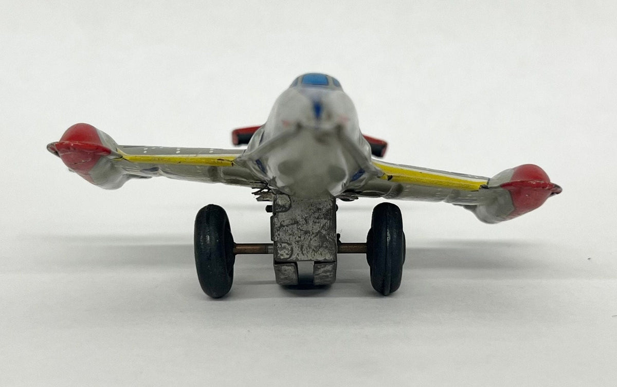 US Air Force Jet FG-786 -  Tin Litho 1950's Friction Toy Jet - Tin Litho plane - Made in Japan - Friction works - all original parts