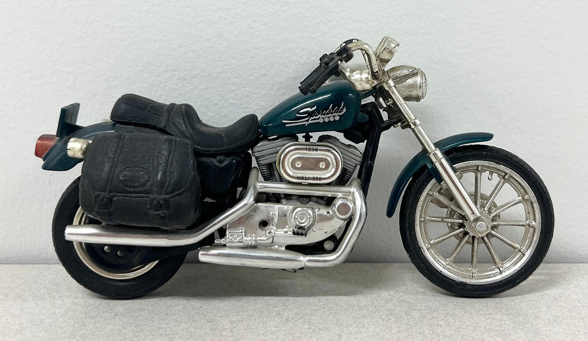 Sportside Model Motorcycle - 7.75 inches long - Model by Maisto -Collectible Shelf Model Motorcycle