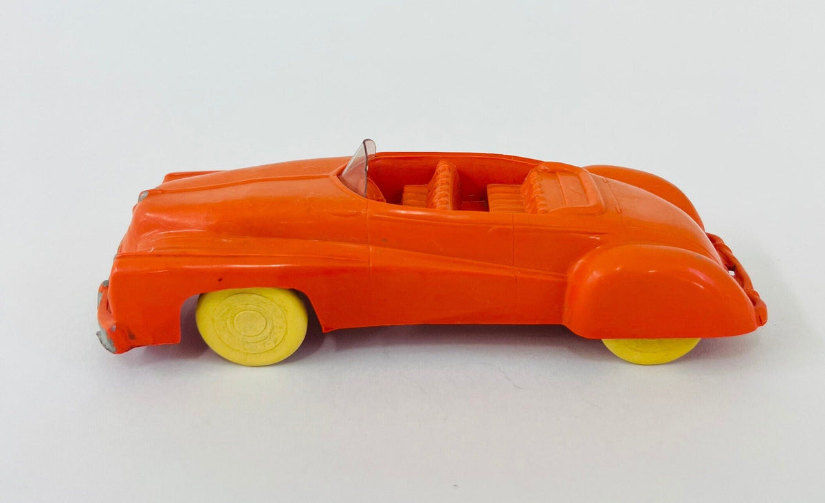 Irwin Plastics Corp Convertible -  1947 Post War Toy Car - complete with Original Windshield and Tires - Like New 70 Year old Toy