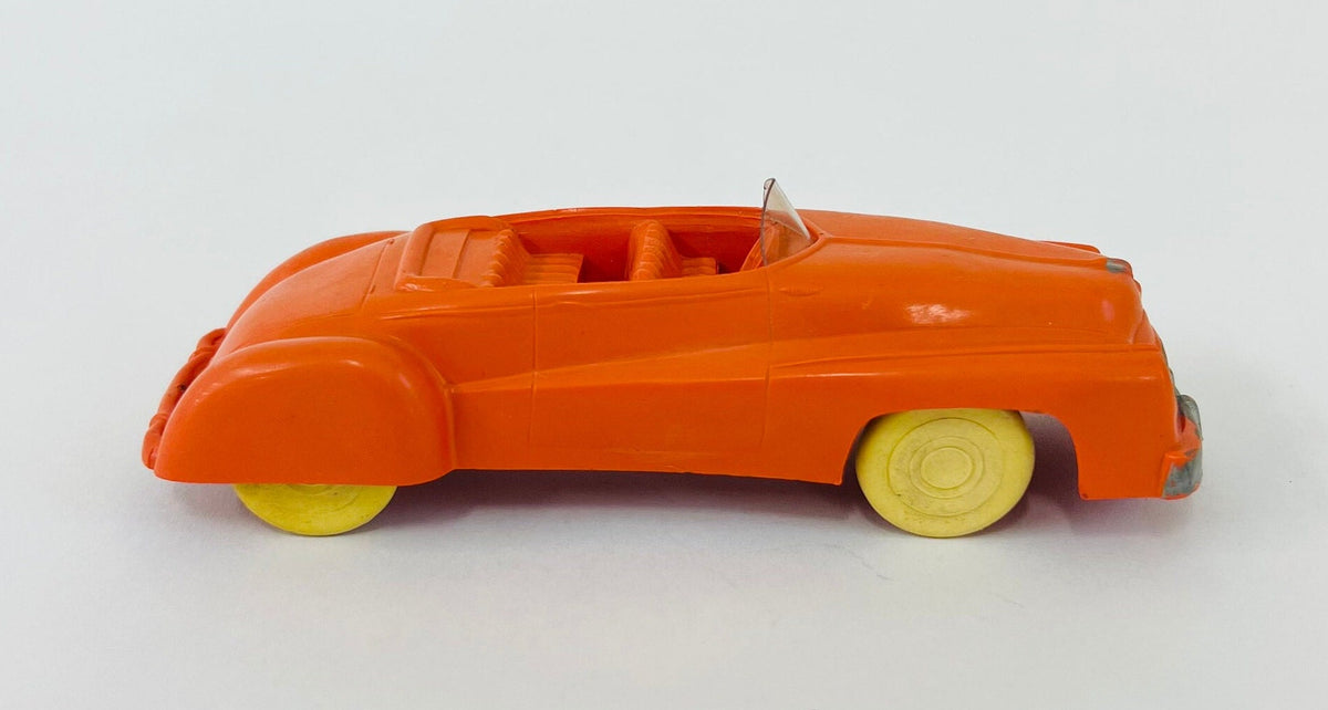 Irwin Plastics Corp Convertible -  1947 Post War Toy Car - complete with Original Windshield and Tires - Like New 70 Year old Toy