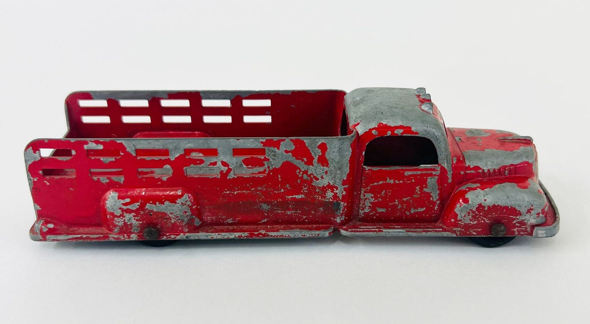 Tootsie Toy 1947-53 Truck - Truck No. 748 - International K5 Stake Truck - Made in the USA - Original Tires in good condition