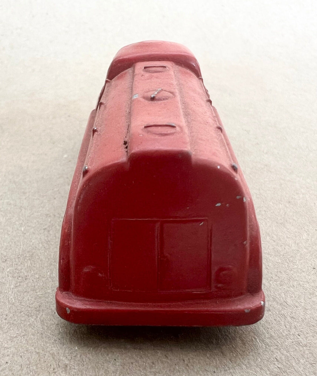 Red Oil Tanker- Tootsie Toy- 1950's - Chicago - Made in the USA Great condition- Original tires-tiny paint loss