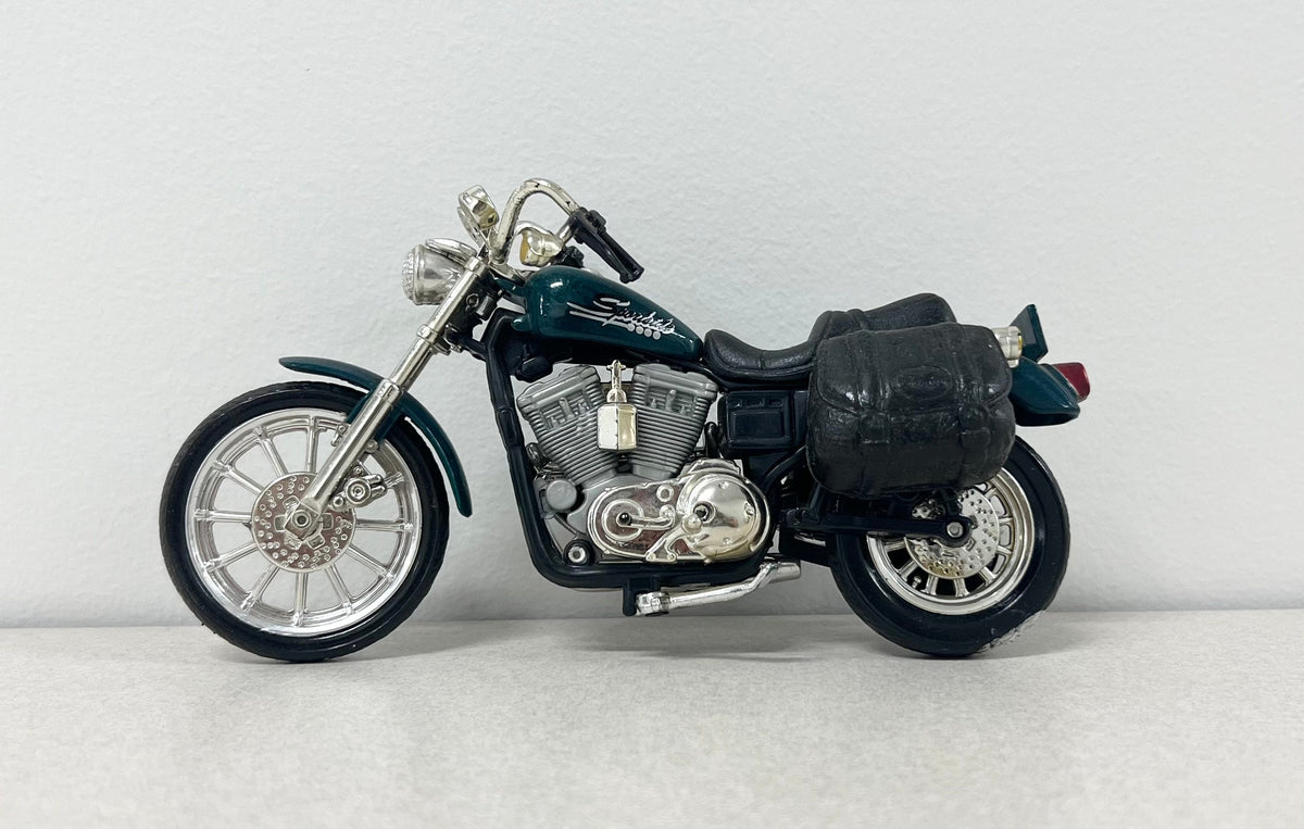 Sportside Model Motorcycle - 7.75 inches long - Model by Maisto -Collectible Shelf Model Motorcycle